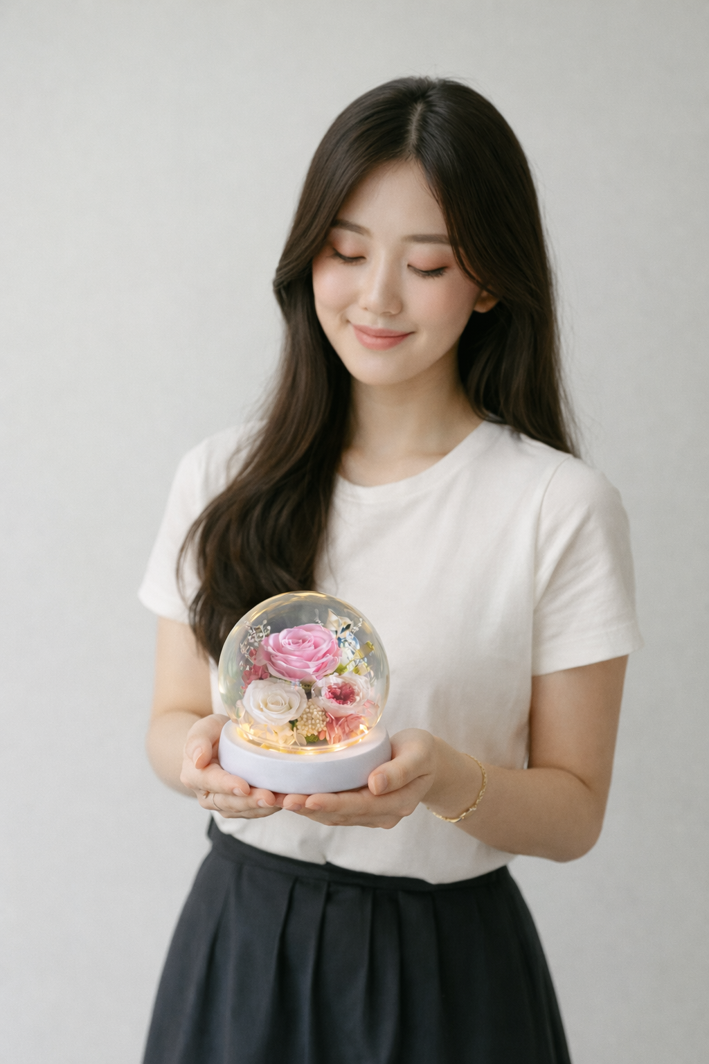 Blush Lumière (Pink Roses) | Preserved Flowers