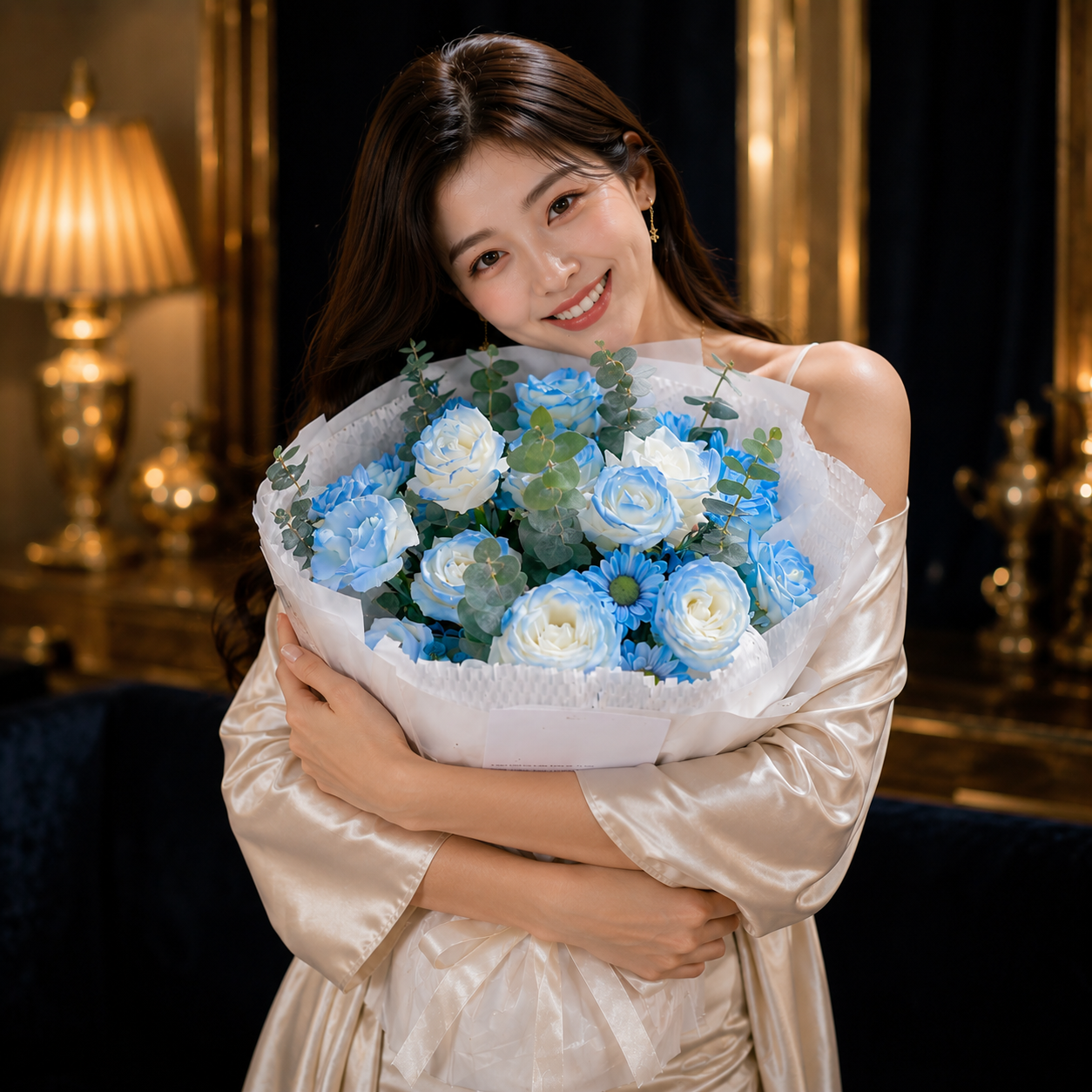 Frosted Morning (Roses) | Fresh Bouquet