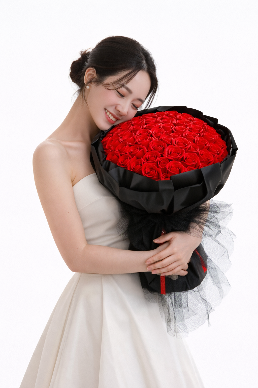 Crimson Devotion (Red Roses)| Preserved Flower Bouquet