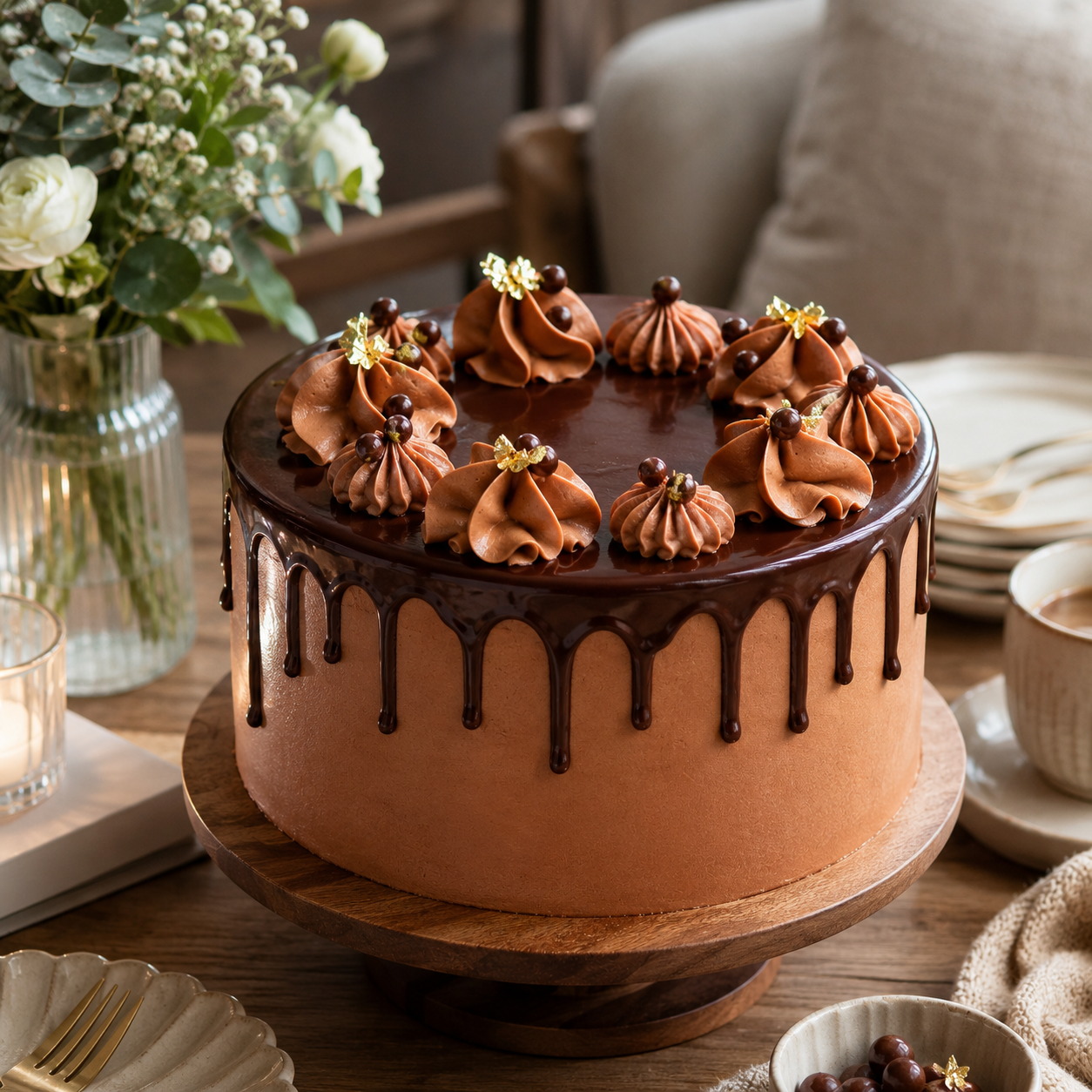 Chocolate Crunch Cake