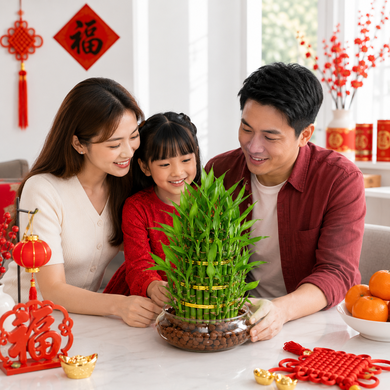 CNY Bamboo Tower | Indoor Plant
