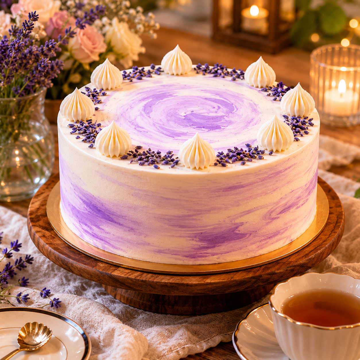 Earl Grey Lavender Cake
