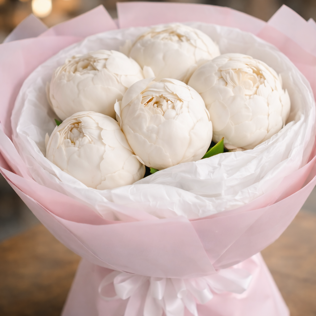 Petaline Grace (Peonies) | Fresh Flower Bouquet
