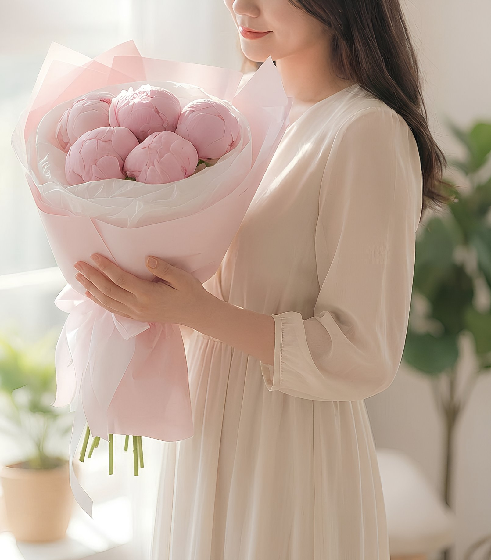Blushing Sonata (Peonies) | Fresh Flower Bouquet
