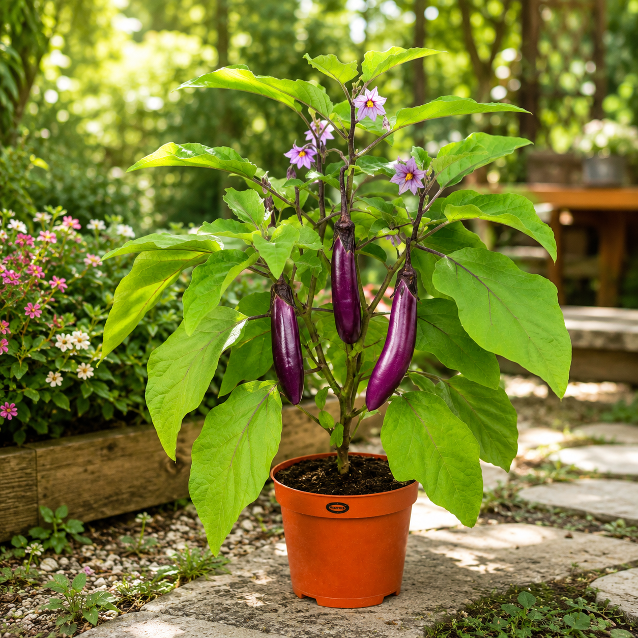 Brinjal Purple Eggplant | Gardening Plant