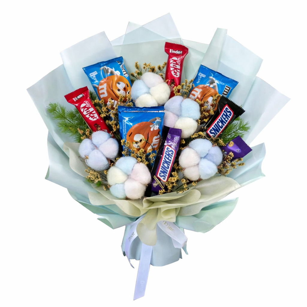 Cotton Treat Symphony | Chocolate Bouquet
