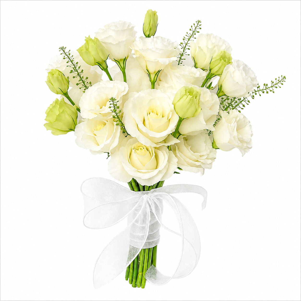 Ivory Lucent (Roses) | Fresh Flower Bouquet