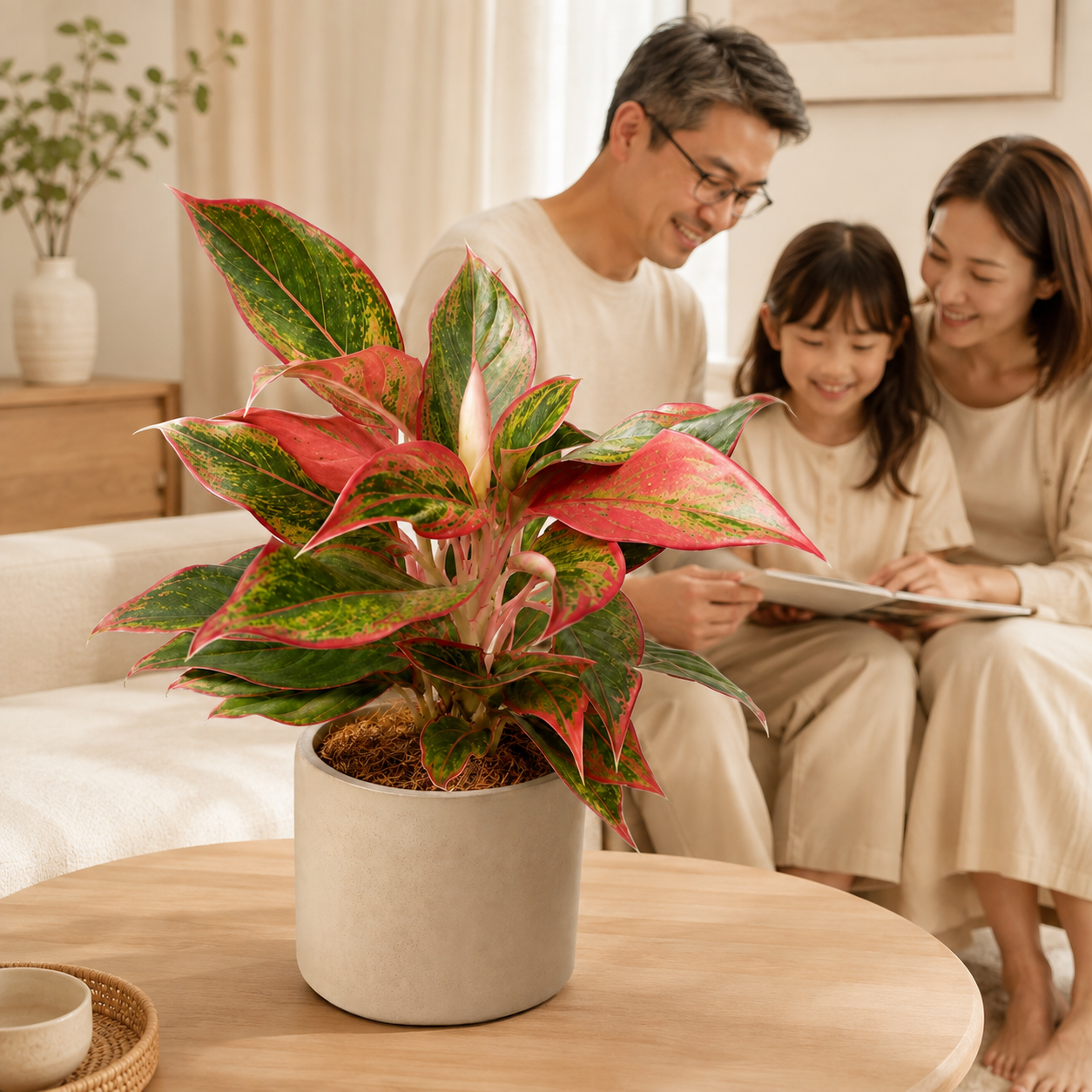 Aglaonema 'Siam Aurora' | Office Plant