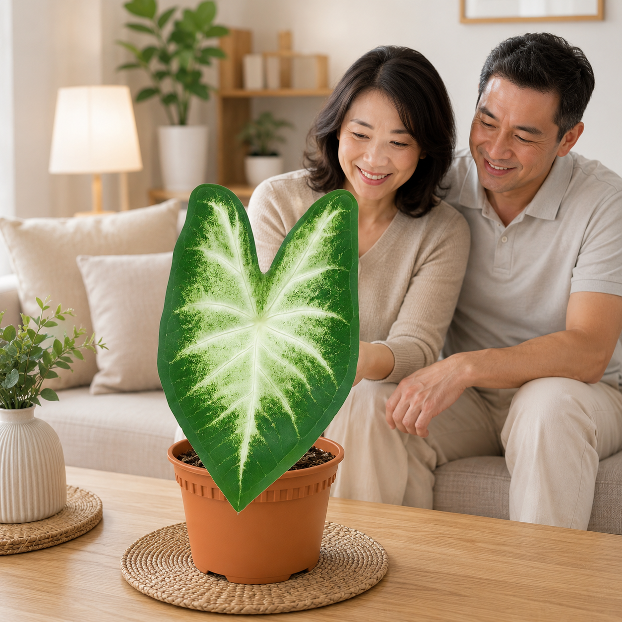 Caladium 'US White Edge' | Gardening Plant