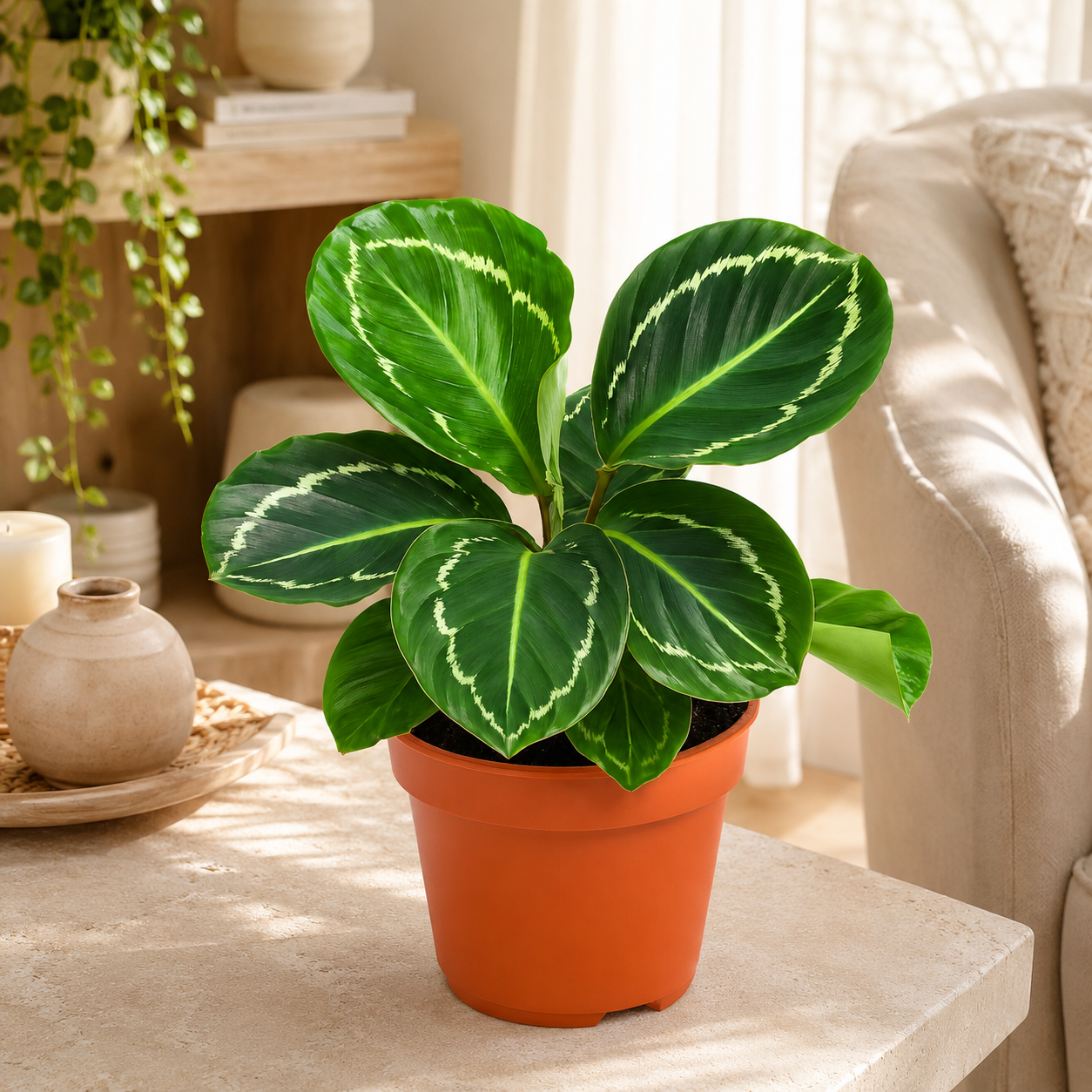 Calathea 'Medallion' | Office Plant