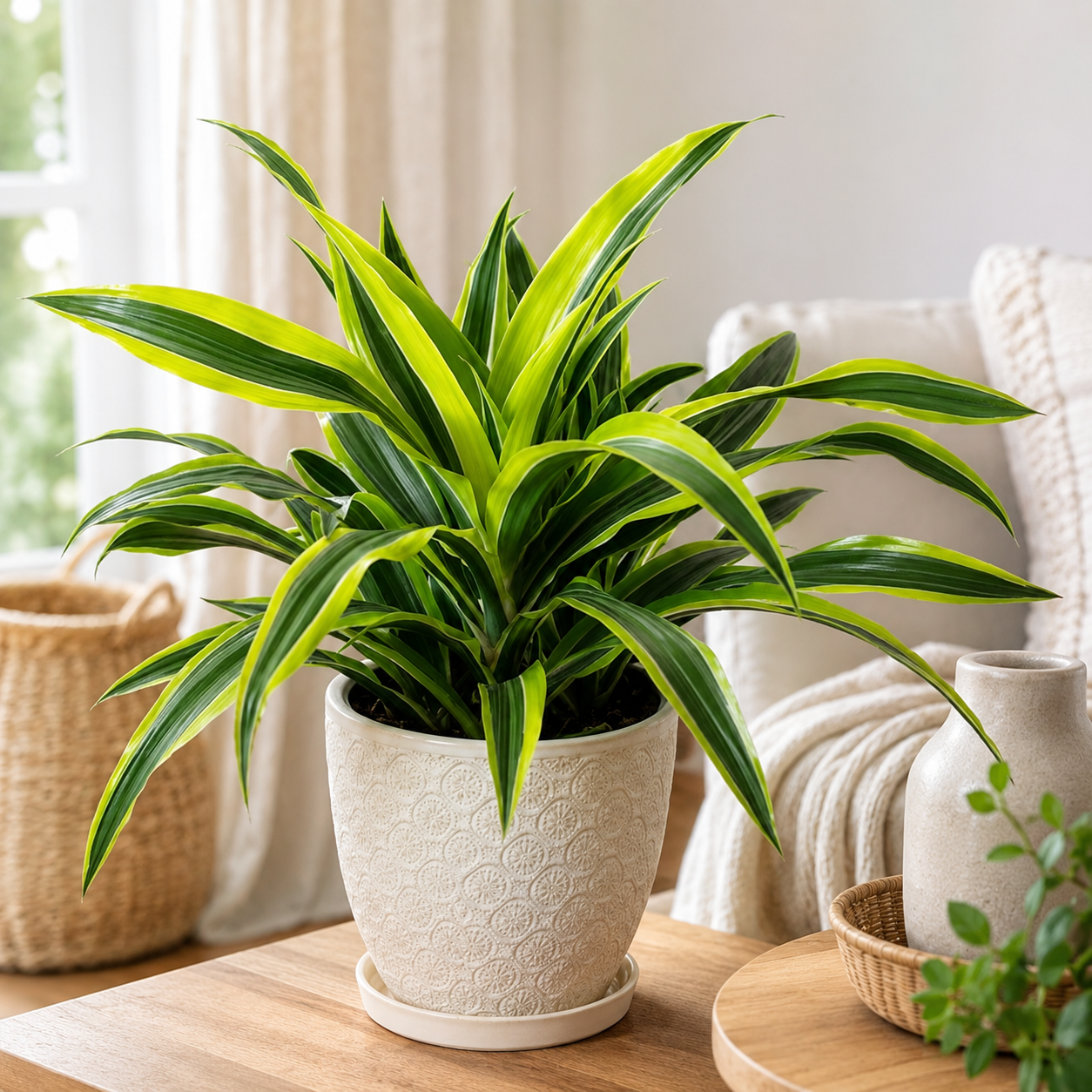 Dracaena Fragrans 'Lemon Lime' | Plant