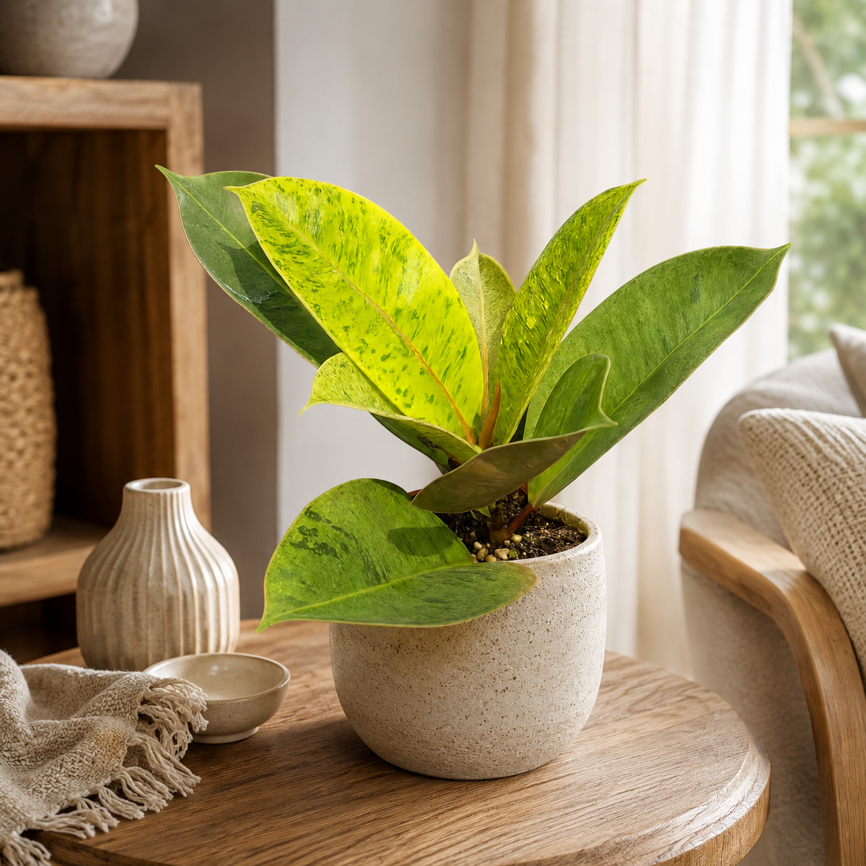 Ficus Elastica 'Shevereana' | Gardening Plant