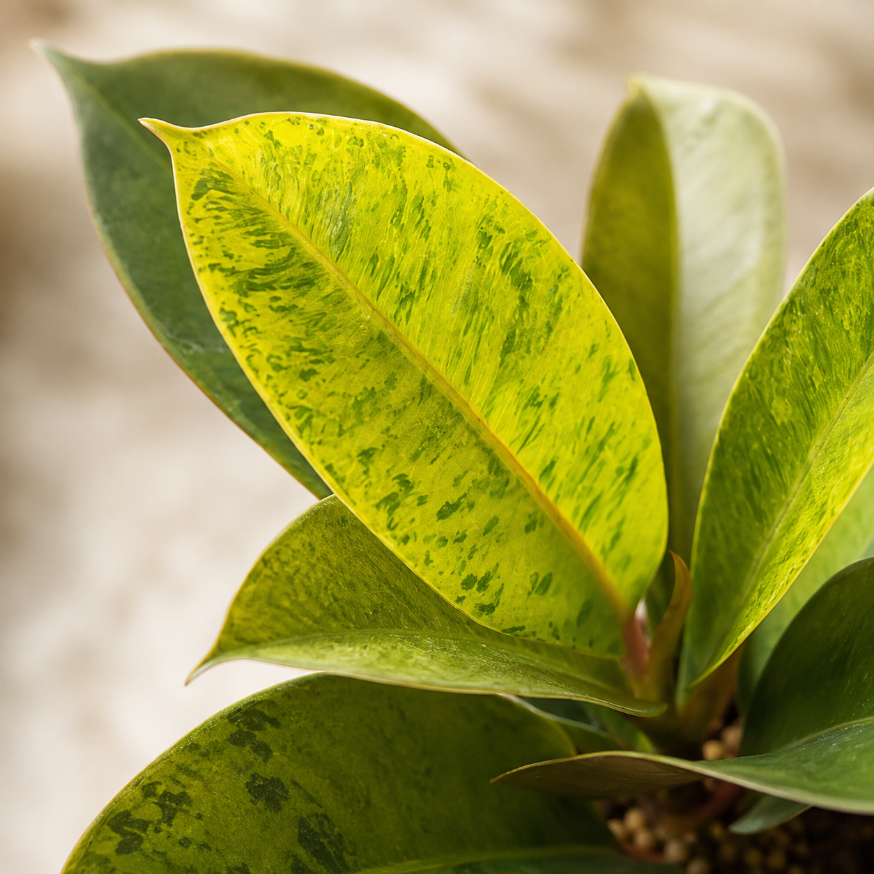 Ficus Elastica 'Shevereana' | Gardening Plant