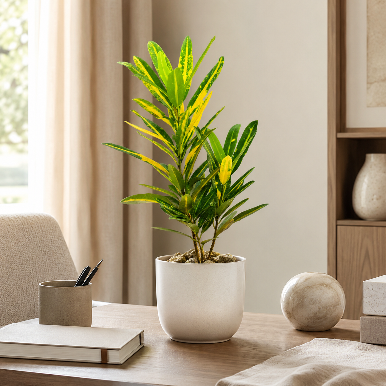 Codiaeum Variegatum | Office Plant