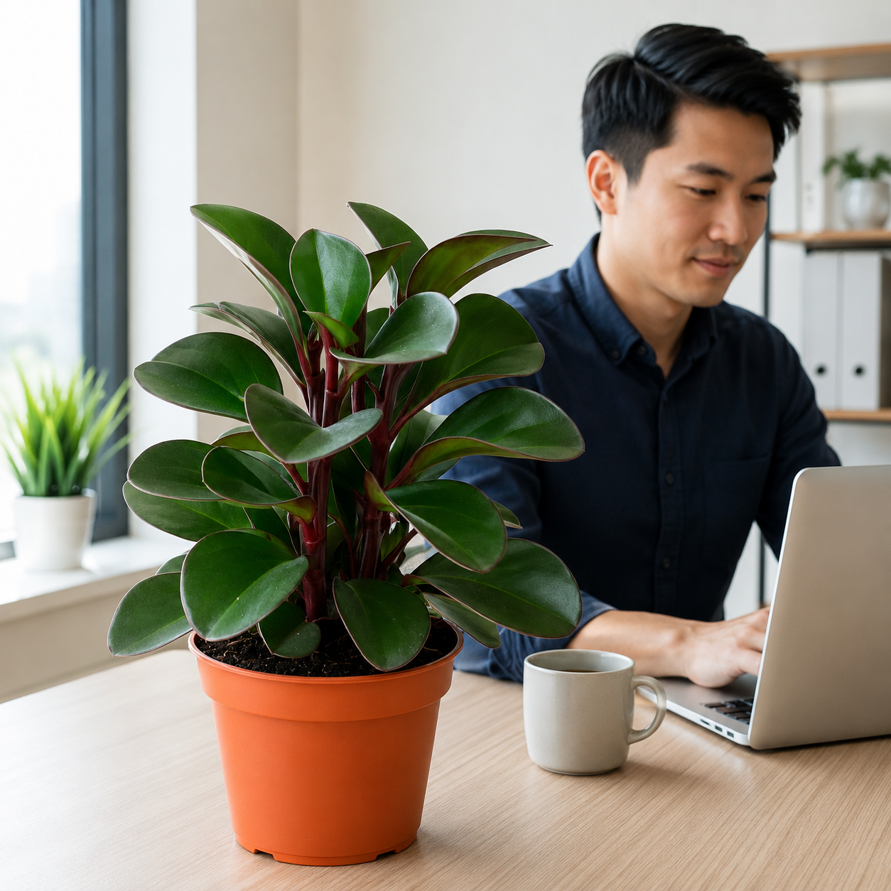 Peperomia Clusiifolia | Office Plant