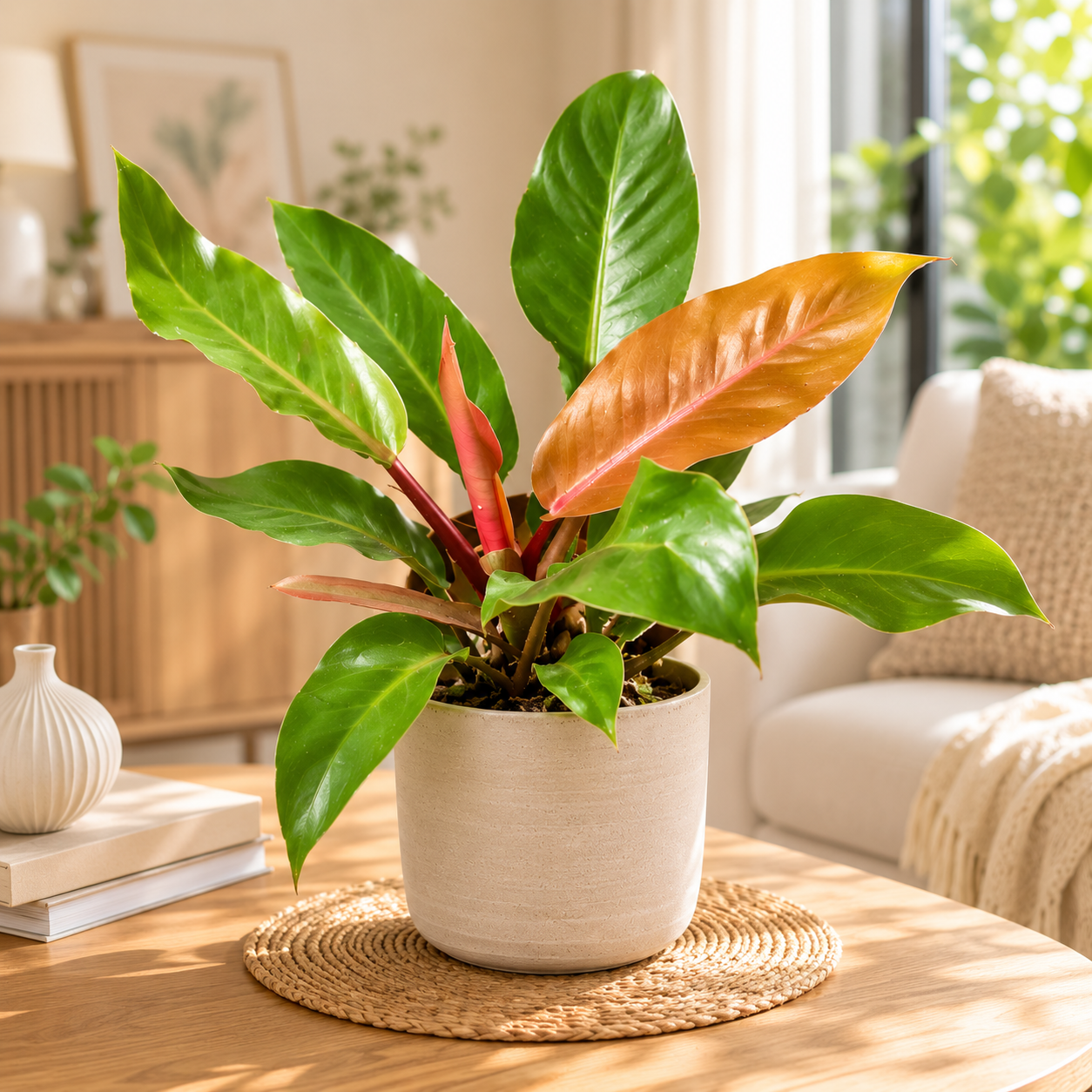 Philodendron 'Orange Congo' | Plant