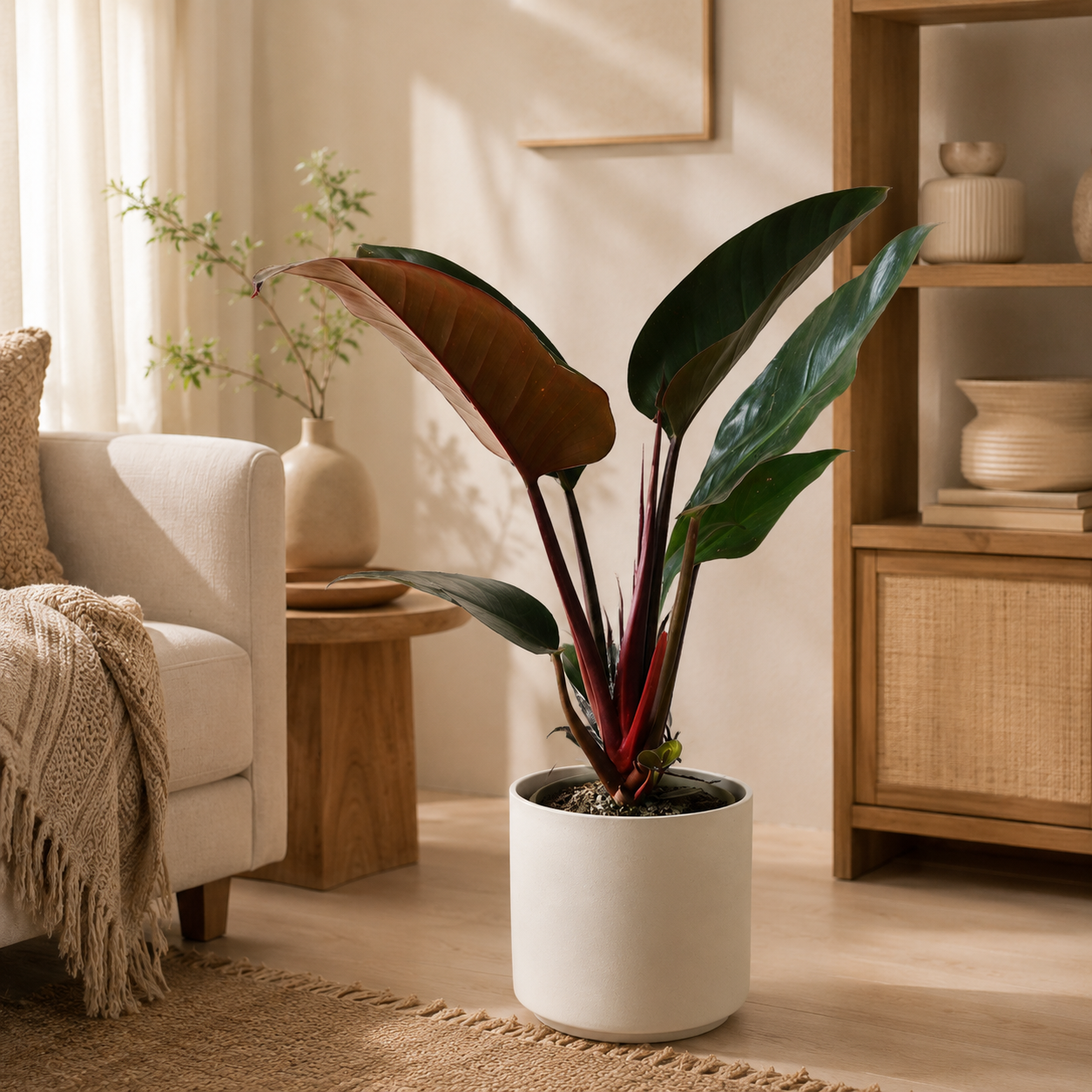 Philodendron 'Red Congo' | Gardening Plant