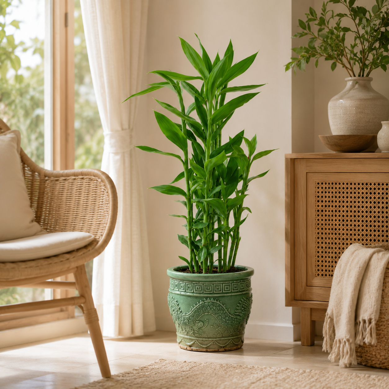 Dragon Head Lotus Bamboo 千手观音龙头 | Indoor Plant
