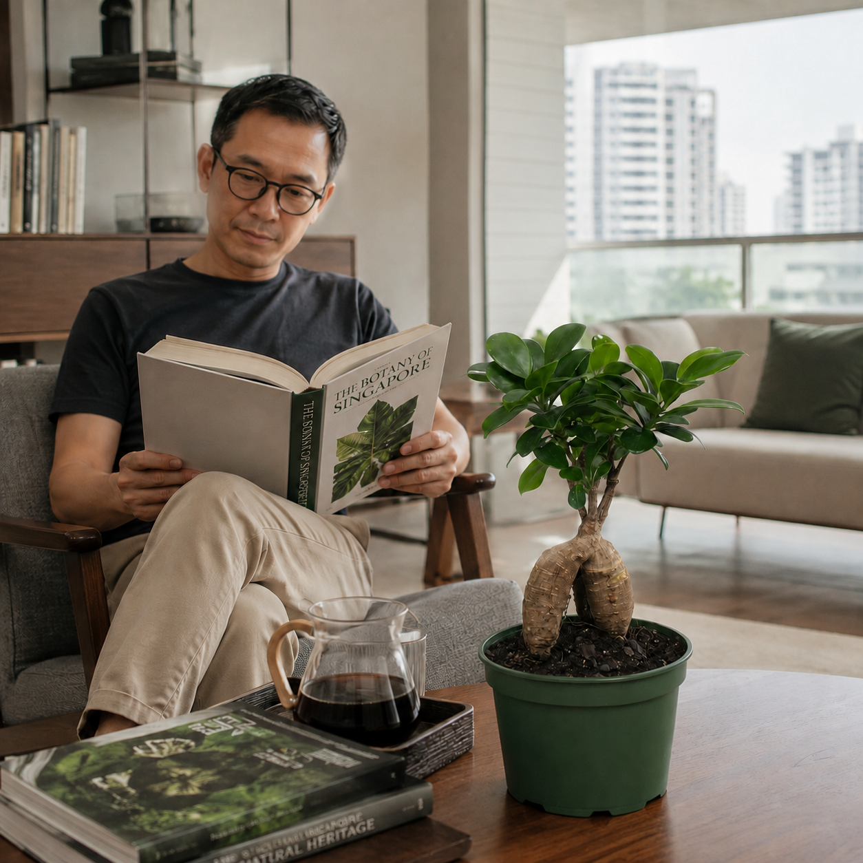 Ficus Ginseng (Mini Bonsai) | Indoor Plant