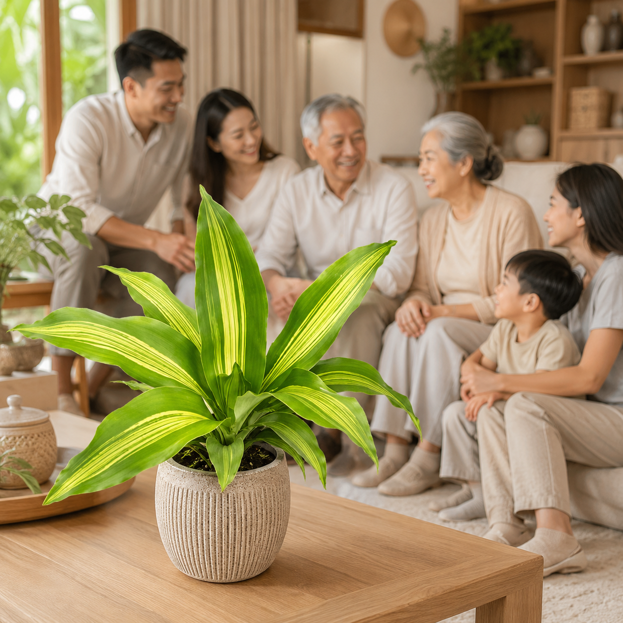 Dracaena Lindenii | Home Plant