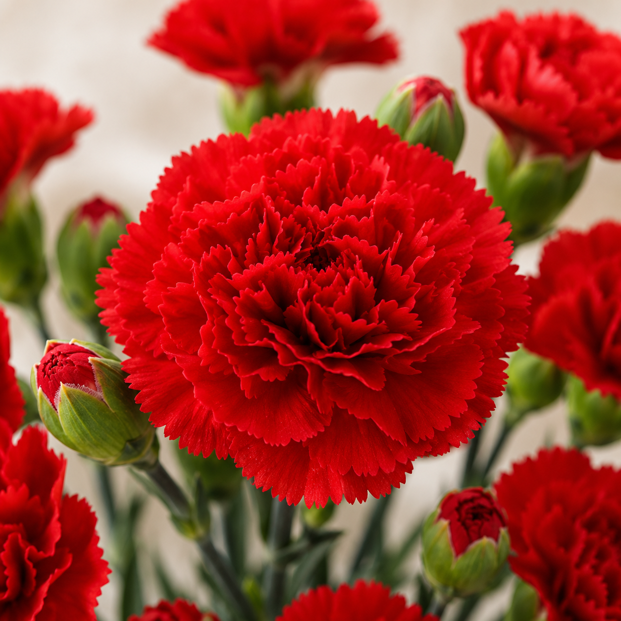 Carnation Red | Wholesale Fresh Flowers