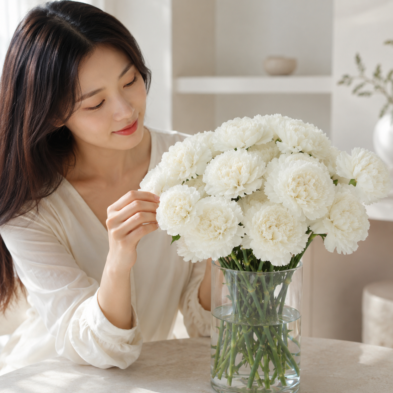 Carnation White | Wholesale Fresh Flowers