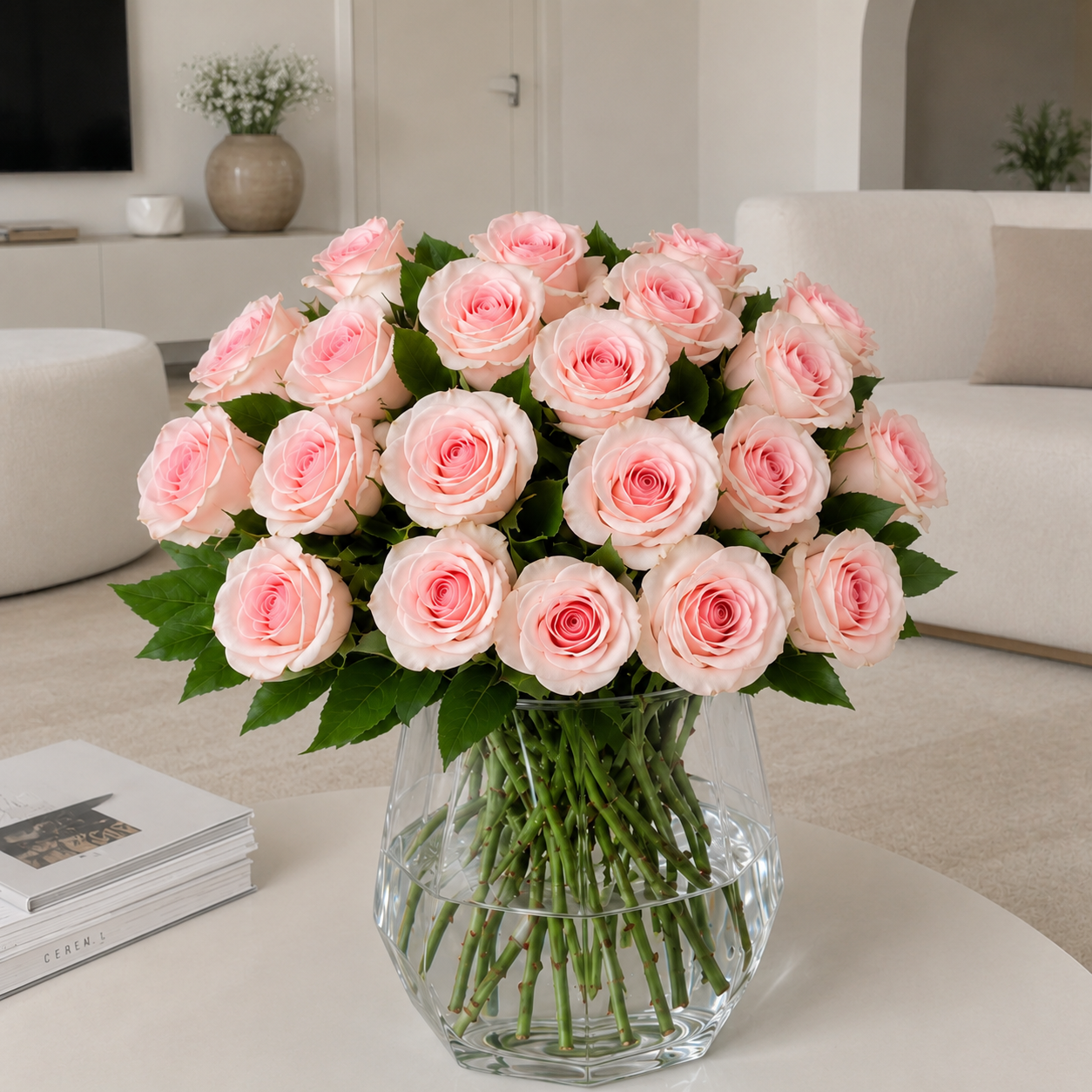 Dewy Pink Rose