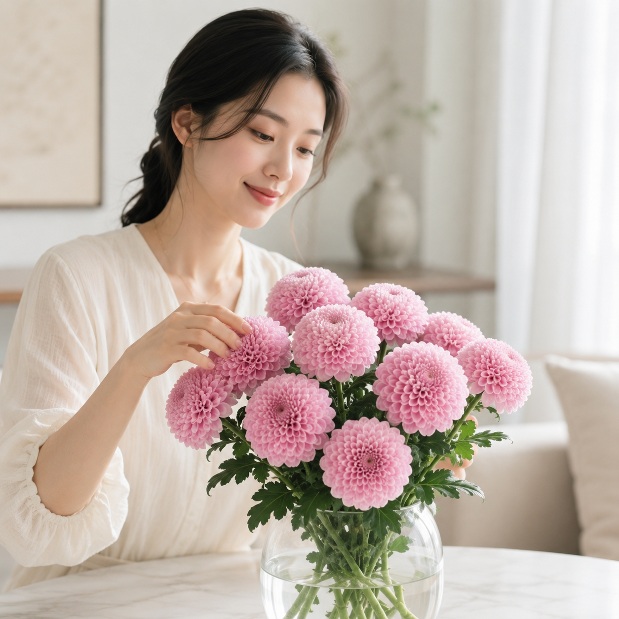 Ping Pong Chrysanthemum | Wholesale Fresh Flowers