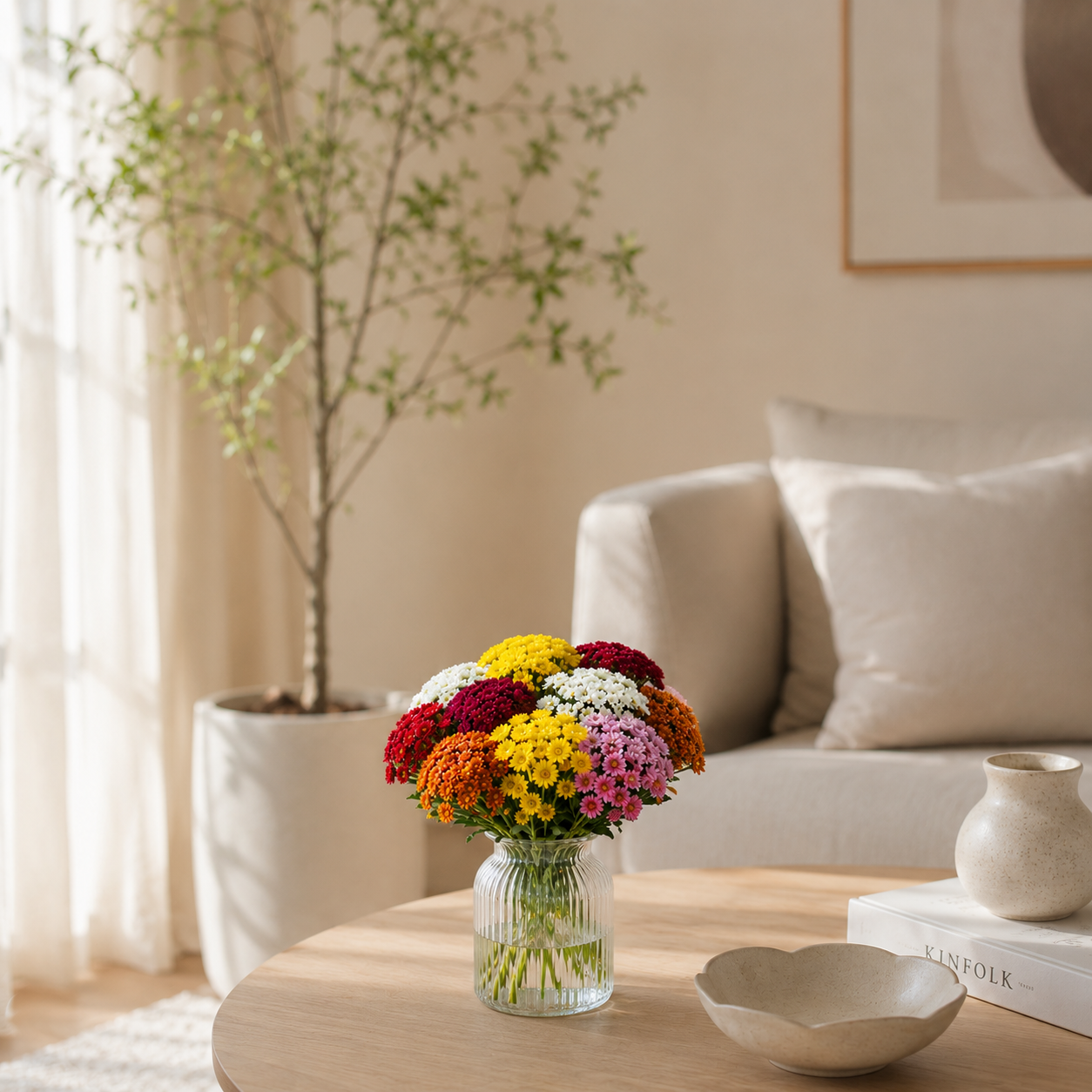 Pom Pom Mix 3 Bundles | Wholesale Fresh Flowers