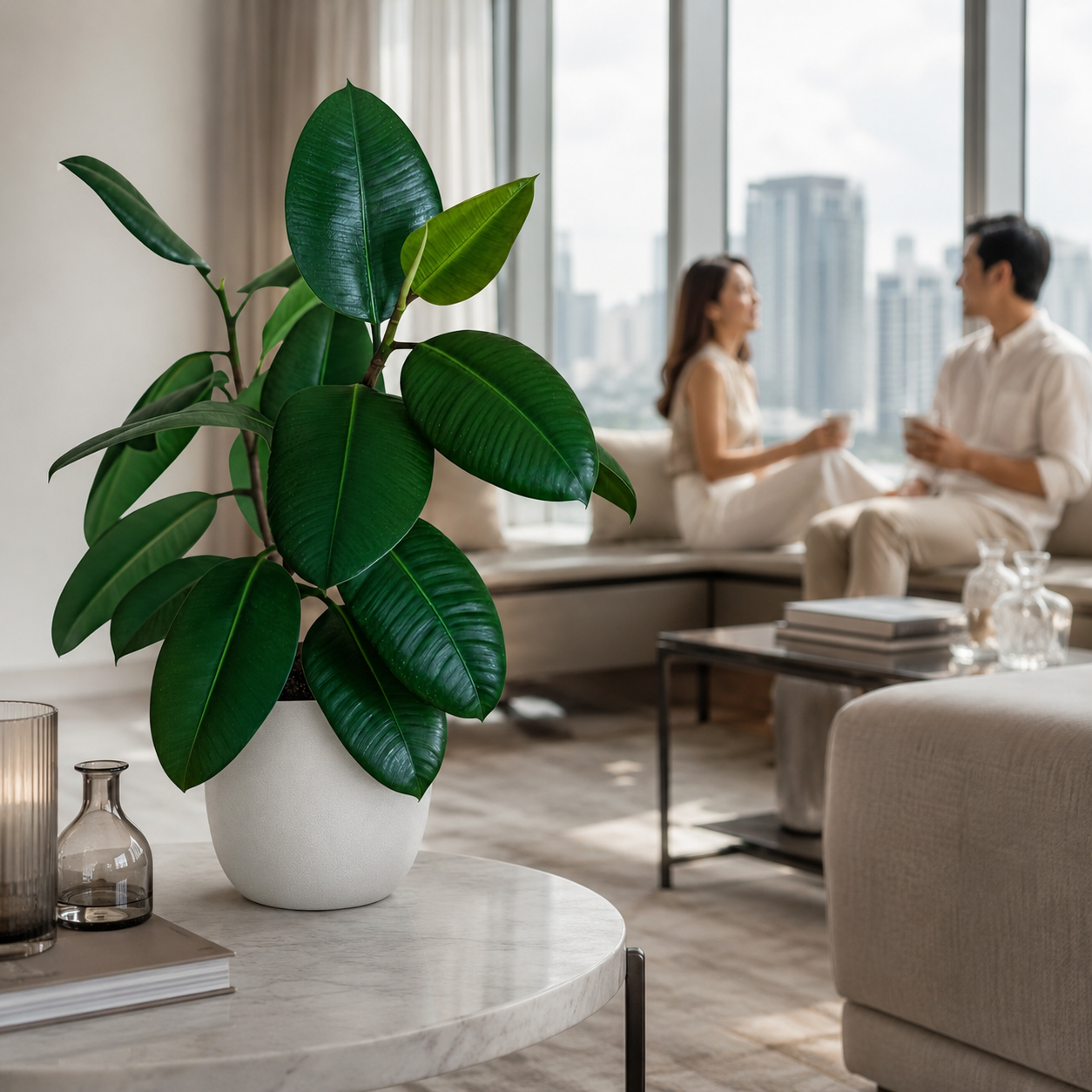 Ficus Elastica 'Green' | Home Plant