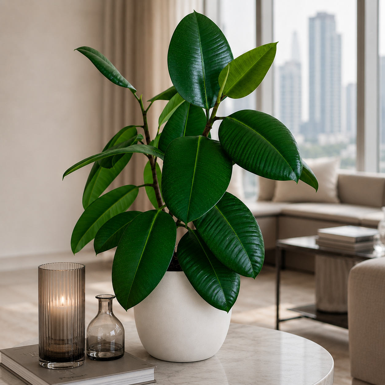 Ficus Elastica 'Green' | Home Plant