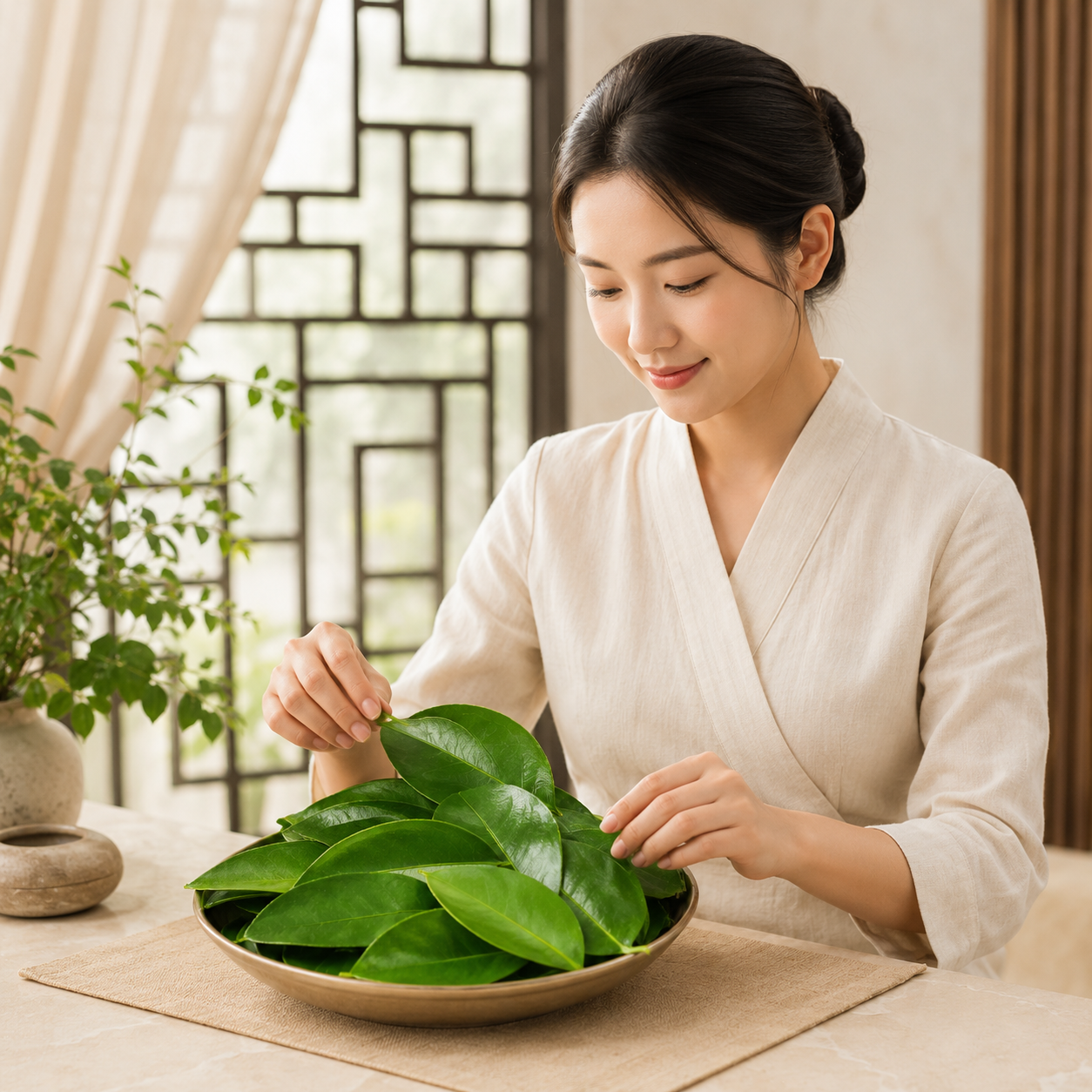 Pomelo Leaves | Praying Flowers