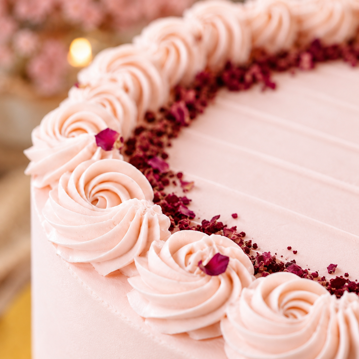 Lychee Rose Cake