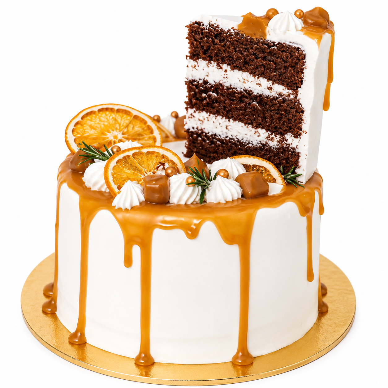 Sea Salt Caramel Cake