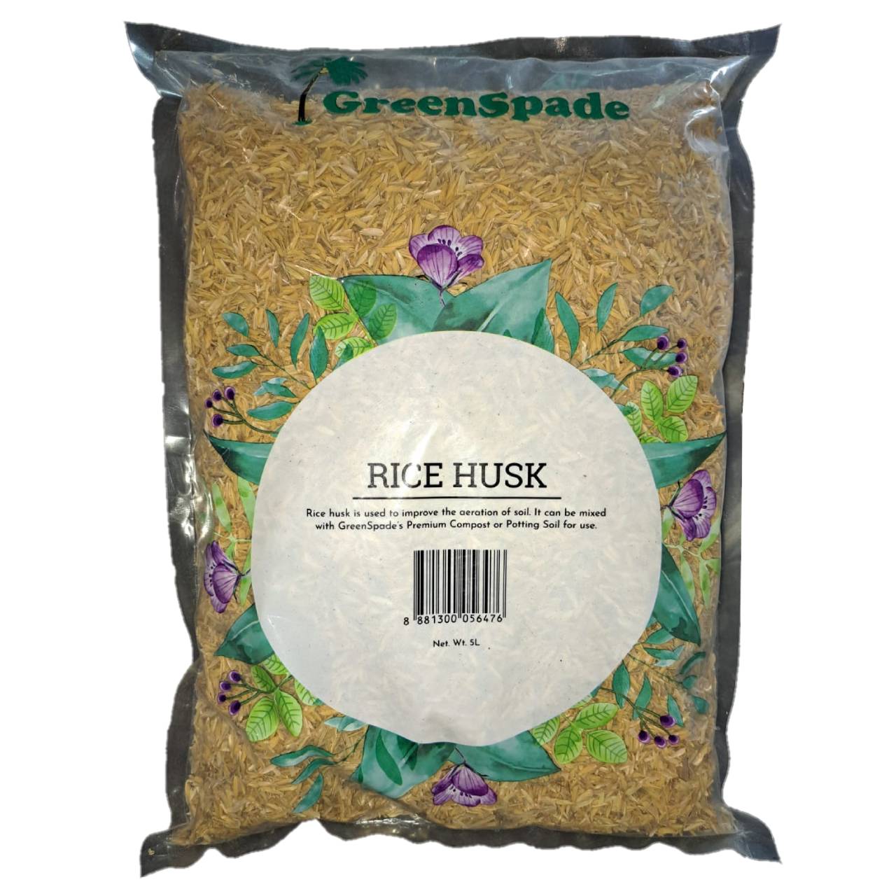 GreenSpade Rice Husk 5L
