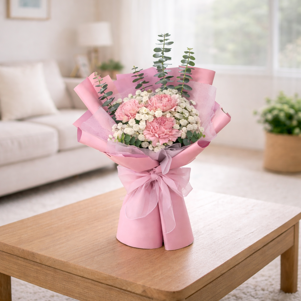 Luna Petaline (Carnation, Baby's Breath) | Mother's Day Flowers