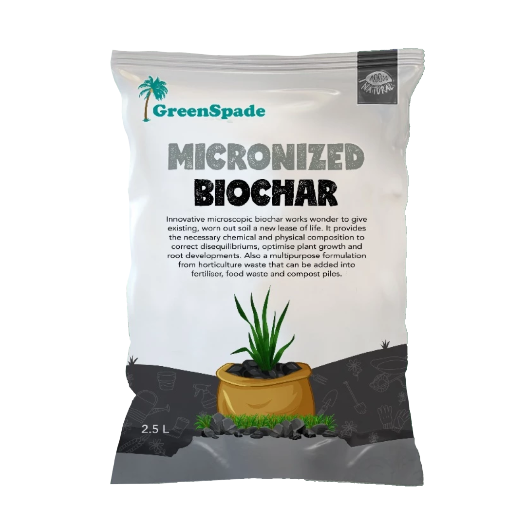 GreenSpade Micronized Biochar Soil Enhancer