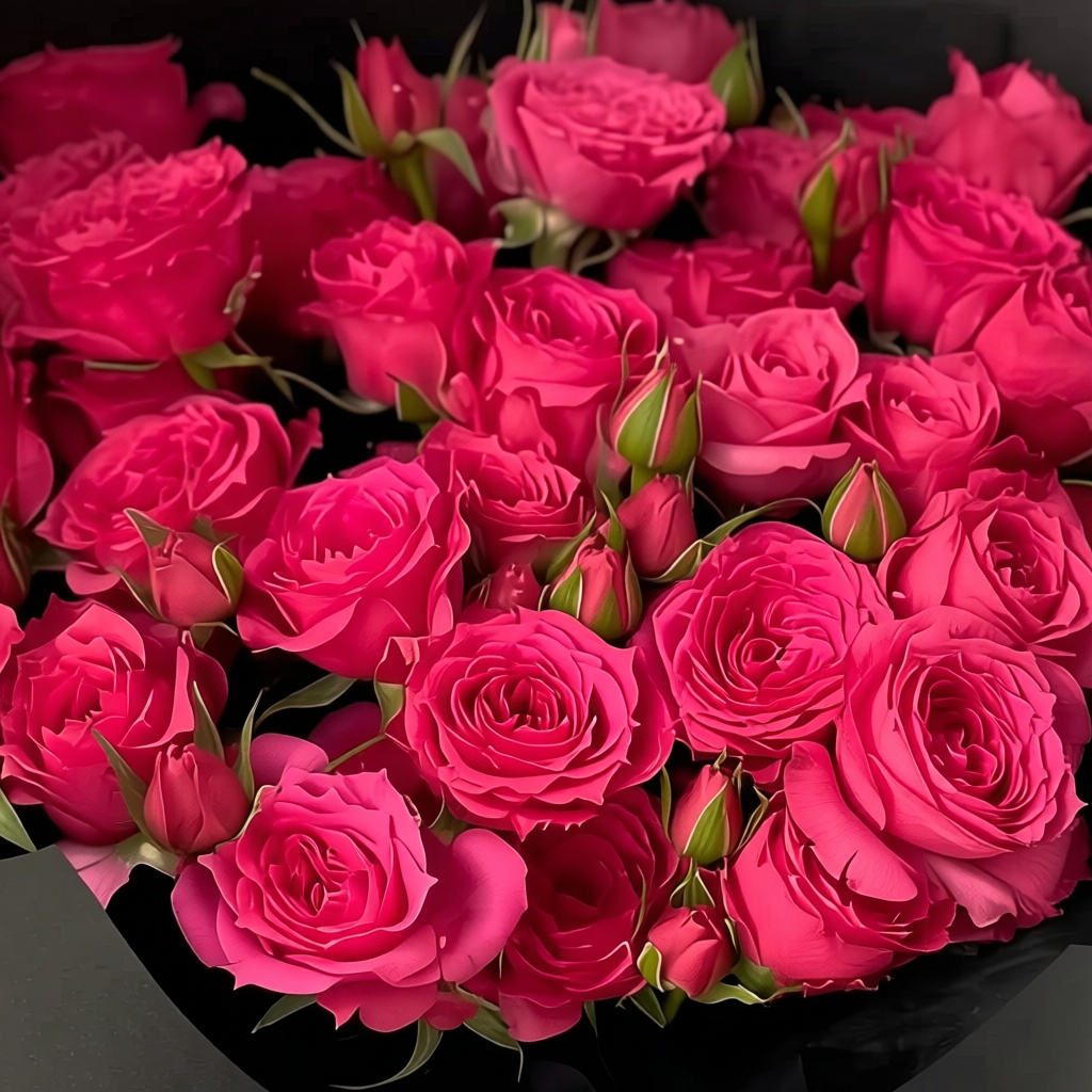 Midnight Bloom (Roses) | Fresh Bouquet