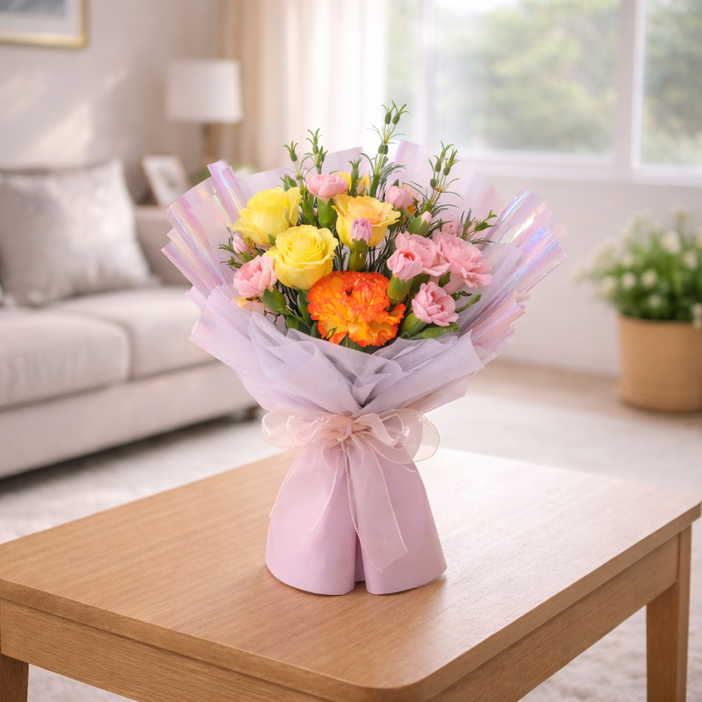 Morning Sorbet (Carnation, Rose) | Mother's Day Flowers