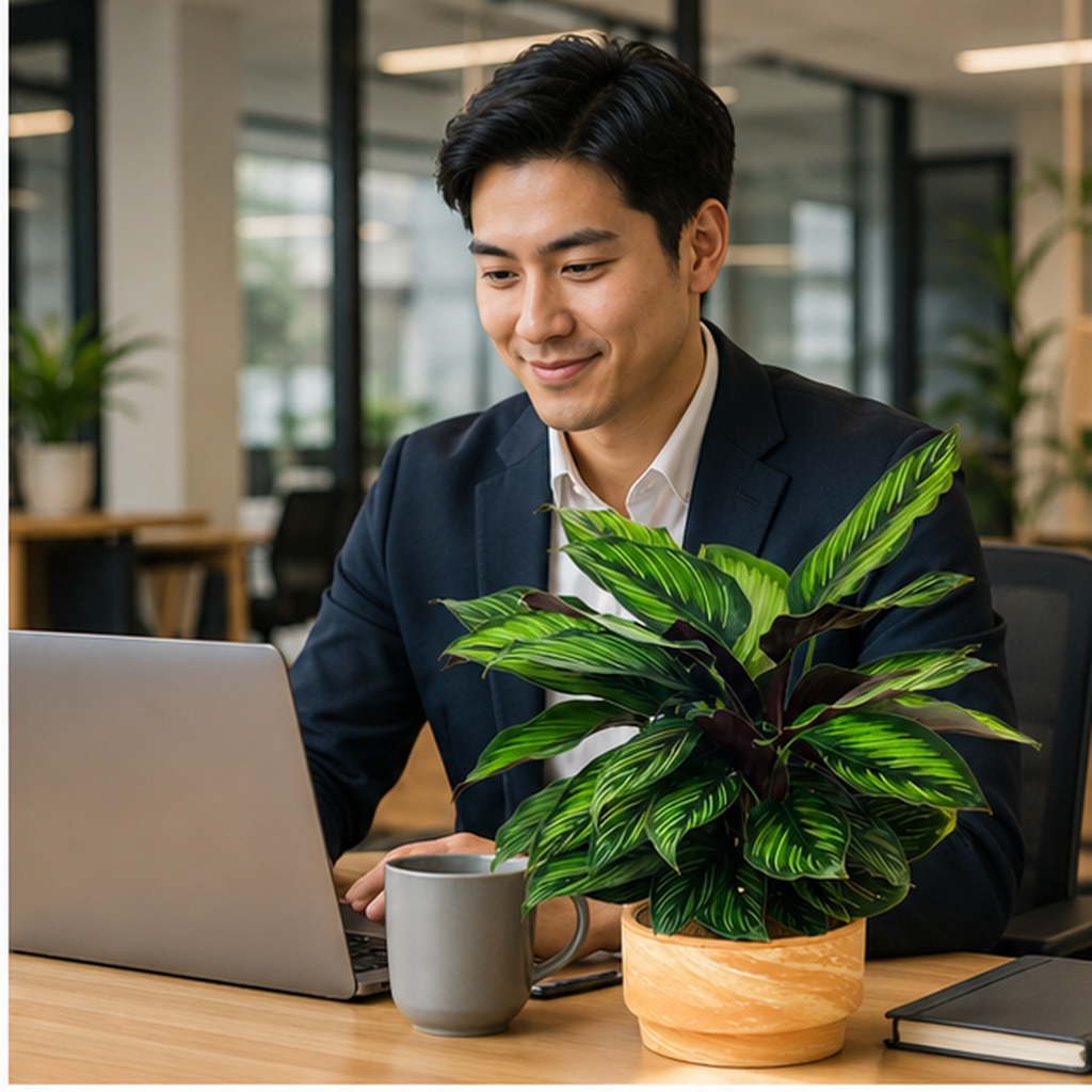 Calathea 'Beauty Star' | Office Plant