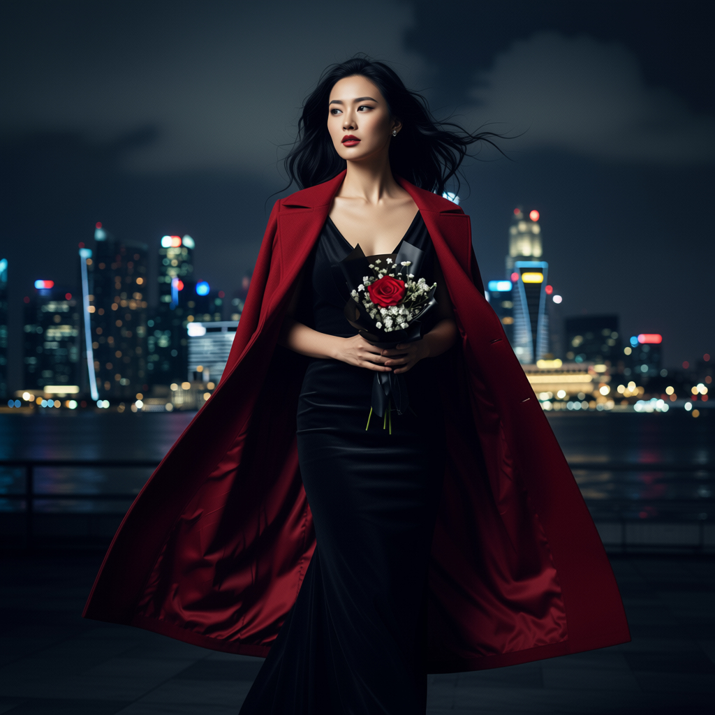 Ruby Haze (Roses, Baby's Breath) | Fresh Bouquet