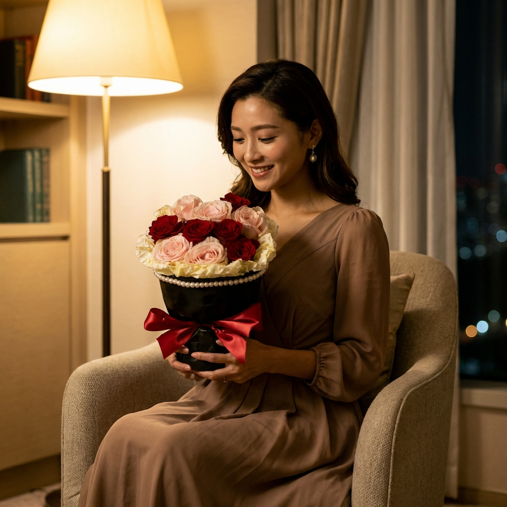 Velvet Darling (Red Roses, Pink Roses) | Fresh Bouquet