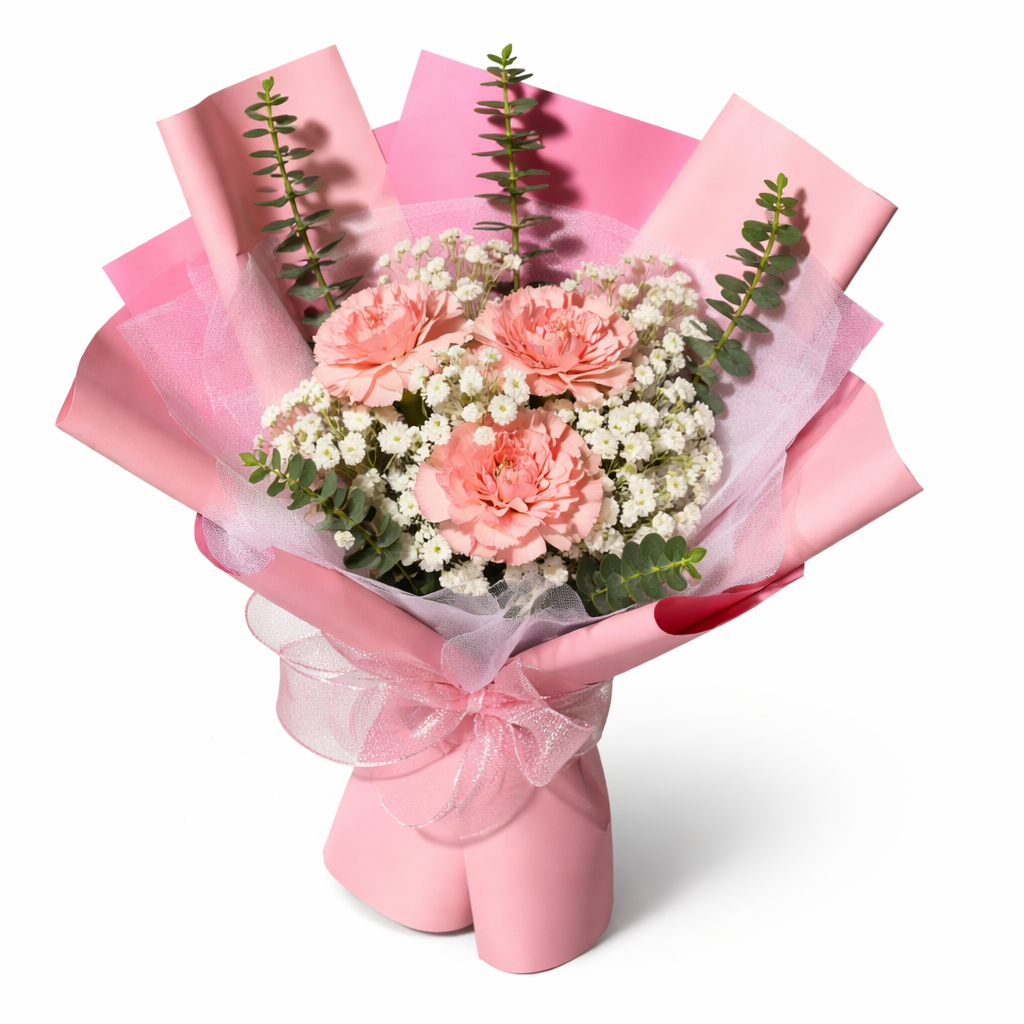 Violet Whisper (Carnations) | Fresh Bouquet