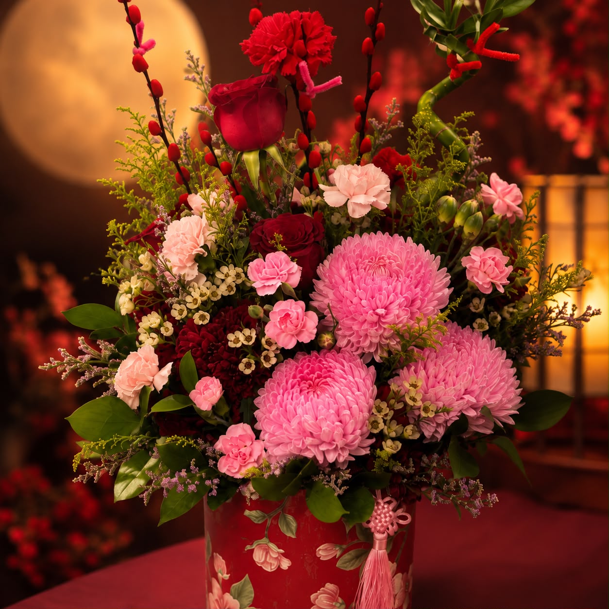Shangri-La Mooncake & Fresh Flower Bloom Box – Mid-Autumn Singapore