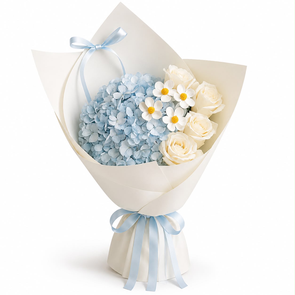 Blue Serenity | Fresh Hydrangea Bouquet