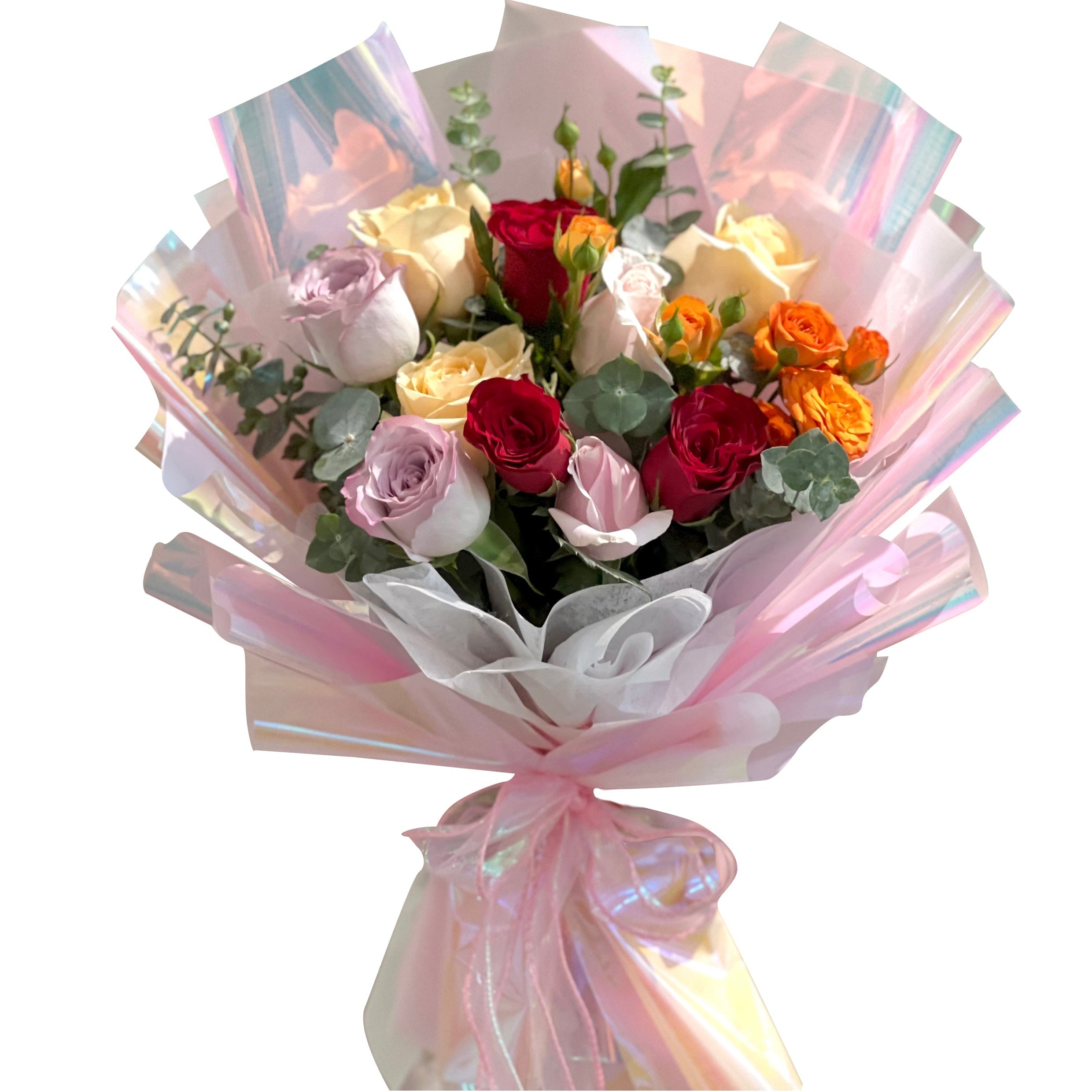 Whimsy Chorus (Roses) | Fresh Flower Bouquet