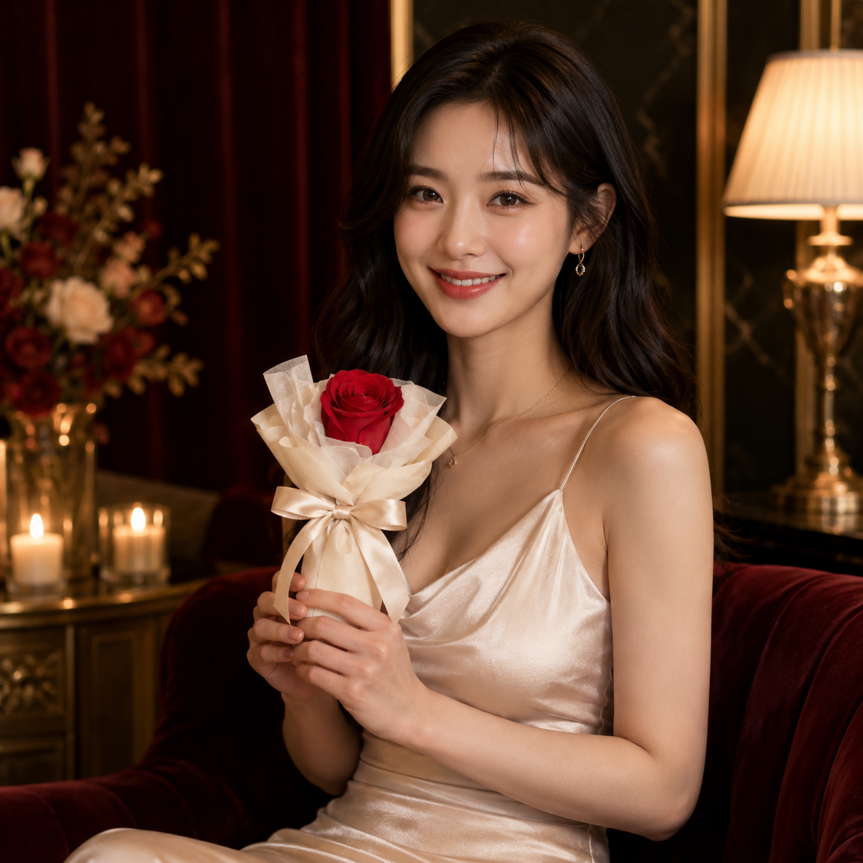 Emily's Paris (Red Rose) | Fresh Bouquet
