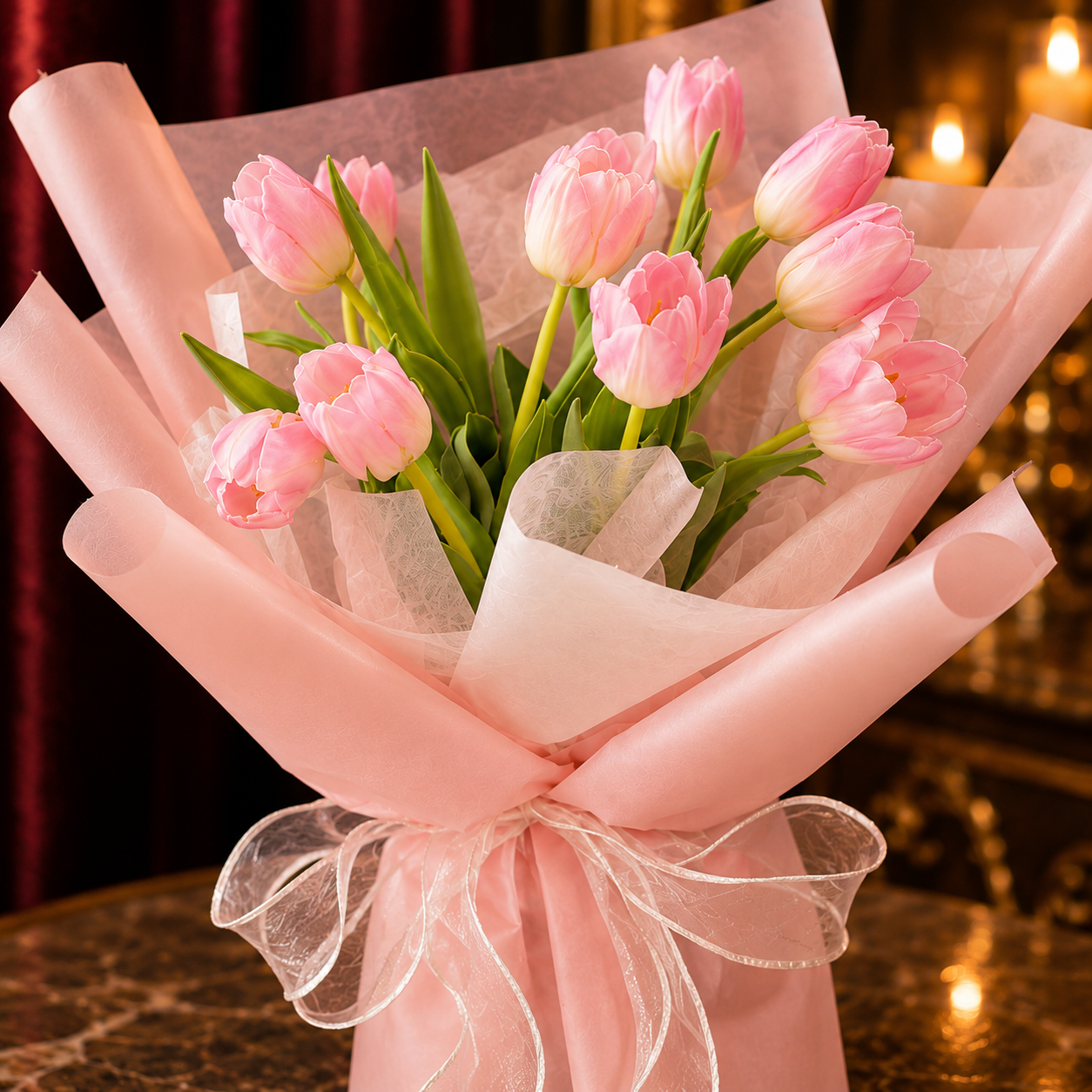 Cotton Sigh (Tulips) | Fresh Bouquet