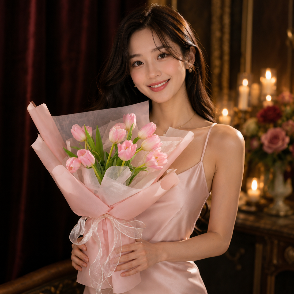 Cotton Sigh (Tulips) | Fresh Bouquet