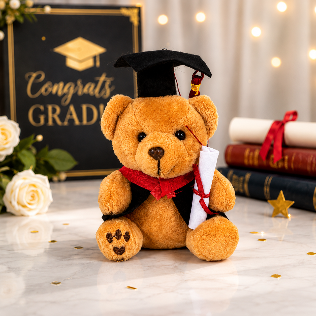 Graduation Bear Topper